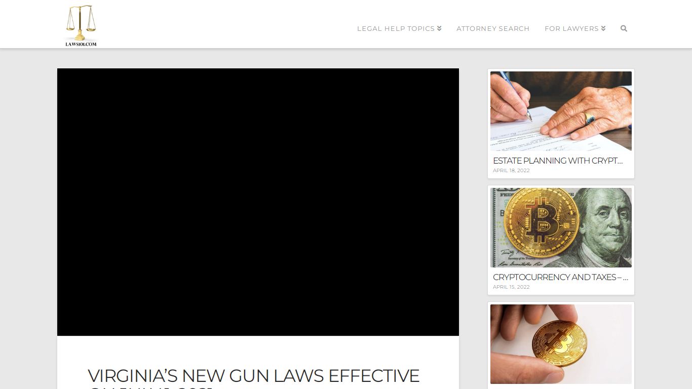 Virginia’s New Gun Laws Effective on July 1, 2021